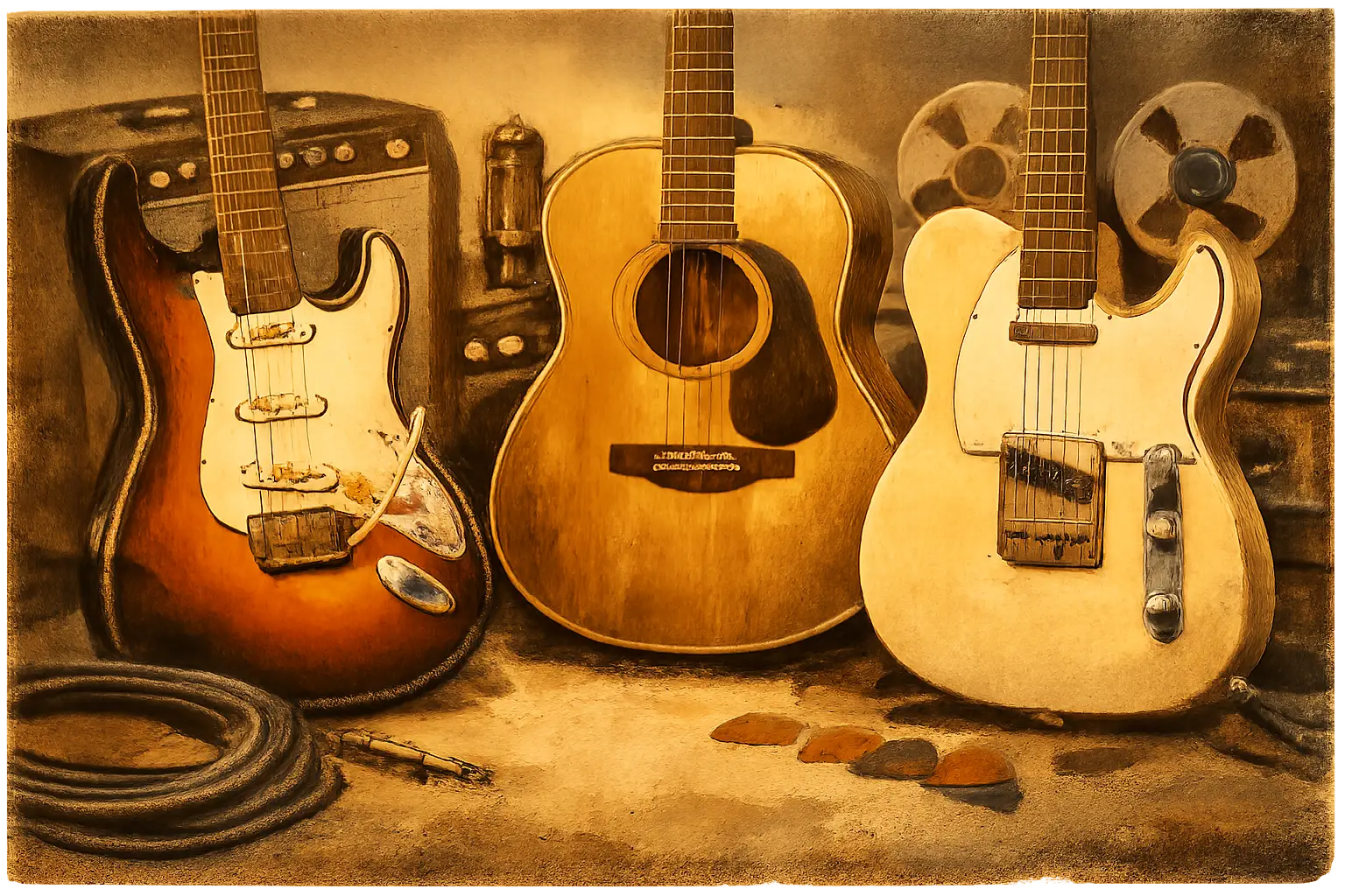 Alnico 2 vs Alnico 5 Pickups