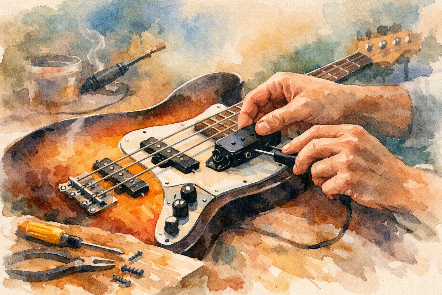 How to Replace Bass Pickups
